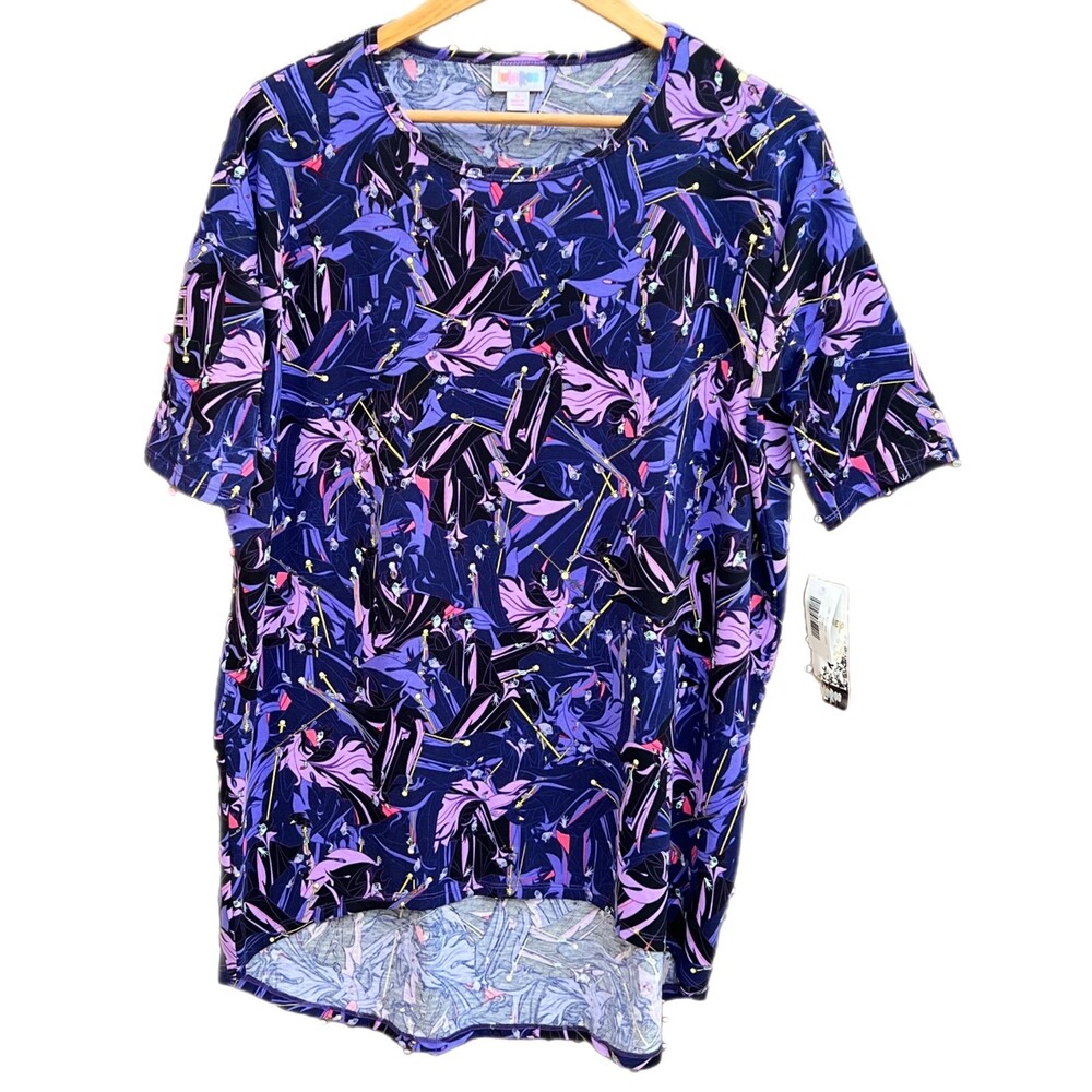 NWT M Disney Tunic Top, LuLaRoe Irma - Maleficent